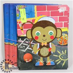 LOT OF PORTFOLIO COVERS.