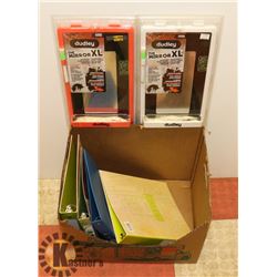 LOT OF SCHOOL SUPPLIES.