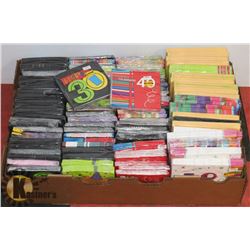 LOT OF BIRTHDAY NAPKINS.