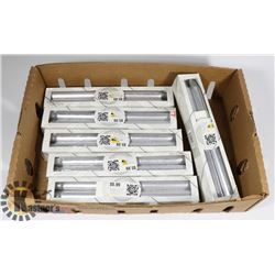 LOT OF SILVER CANDLES