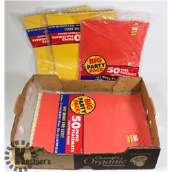 LOT OF PAPER PLACEMATS.