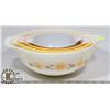 Image 1 : VINTAGE 4 PYREX BOWLS SET MUILT-COLOR