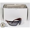 Image 1 : BOX OF BLACK AND DARK RED PAIR OF CHANEL STYLED