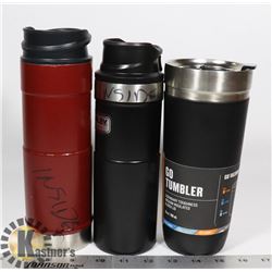 LOT OF 3 STANLEY THERMOS