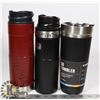 Image 1 : LOT OF 3 STANLEY THERMOS