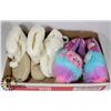 Image 1 : BOX OF NEW SLIPPERS.