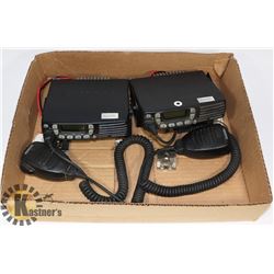 TWO KENWOOD TK-7160H VHF FM TRANSCEIVERS. TESTED.