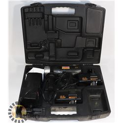 MASTERCRAFT CORDLESS 18V DRILL-DRIVER W/ EXTRA BAT