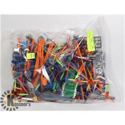 12"X16"-BAG FULL OF K'NEX TOYS WITH BOOK