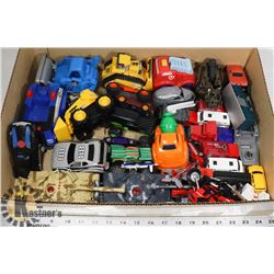 FLAT FULL OF CARS, TRUCKS, TANKS, MOTORCYCLE & MORE.