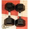 Image 1 : 2X 35LB DUMBBELLS.