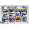 Image 1 : LOT OF 8 HOT WHEELS COLLECTORS CARS NEW SEALED.