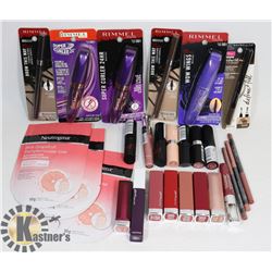 BAG OF ASSORTED MAKEUP.