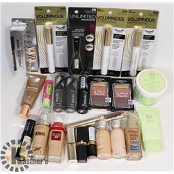 BAG OF ASSORTED MAKEUP.