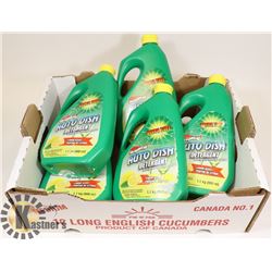LOT OF ULTRA TUFF AUTO DISH DETERGENT LEMON SCENT