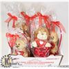 Image 1 : LOT OF VALENTINES ANIMAL PLUSHIE GIFTS.