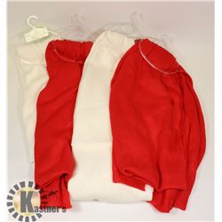 LOT OF 4 SOFT SCARFS