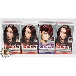 LOT OF TWO 36 AND ONE V48 LOREAL HAIR DYE