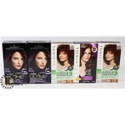 LOT OF NEW HAIR DYE