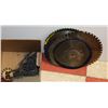 Image 1 : BOX OF SAW BLADES & DRILL BITS INCL TWO 10" AND TWO 12" BLADES AND OVER 70 DRILL BITS.