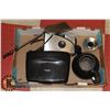 Image 1 : SUNBEAM TOASTER, BLACK & DECKER COFFEE GRINDER AND STOVE TOP WHISTLING TEA KETTLE