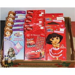 LOT OF VALENTINES GIFT KITS