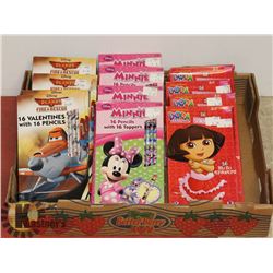 LOT OF VALENTINES GIFT KITS