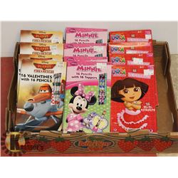 LOT OF VALENTINES GIFT KITS