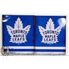 Image 1 : LOT OF 2 MAPLE LEAFS NHL METAL SIGNS