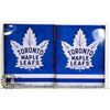 Image 1 : LOT OF 2 MAPLE LEAFS NHL METAL SIGNS