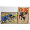 Image 1 : BATMAN AND ROBBIN , AND THOR METAL SIGNS