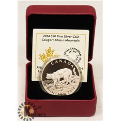 2014 MINT W/ COA SILVER CANADIAN