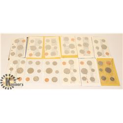 LOT OF 12 VARIOUS CANADIAN PROOF-LIKE COIN SETS