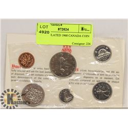 UNCIRCULATED 1968 CANADA COIN SET
