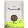Image 1 : 1929 CANADIAN 25 CENT COIN, GRADED XF-40.