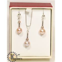 LOBEL MATCHING NECKLACE & EARRING