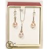 Image 1 : LOBEL MATCHING NECKLACE & EARRING