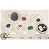 Image 1 : 98 CARATS OF GENUINE EMERALD, RUBY, SAPPHIRE, LAPIS LAZULI GEMSTONES.