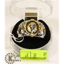 SPIRIT OF THE WARRIOR MENS RING SIZE 11.