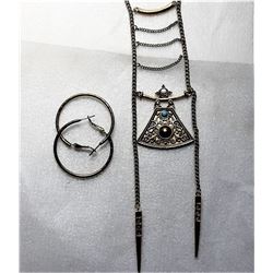 20)  BRONZE COLORED EGYPTIAN THEMED