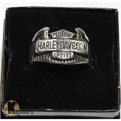 HARLEY DAVIDSON MOTORCYCLES STAINLESS STEEL RING