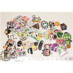 BAG OF ASSORTED RICK AND MORTY AND STRANGER THINGS