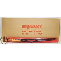 PACK OF 5 NEW ULTRA VISION 26" WIPER BLADES