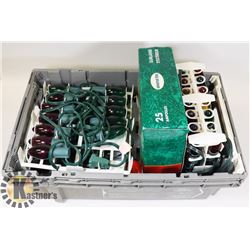 BOX OF CLASSIC OUTDOOR LIGHTS