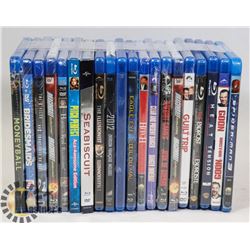 LOT OF 20 NEW BLUE-RAY MOVIES