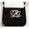 Image 1 : NEW GOLD PLATED RING SZ 6