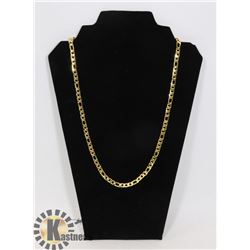 NEW GOLD PLATED 24" CHAIN STYLE 2