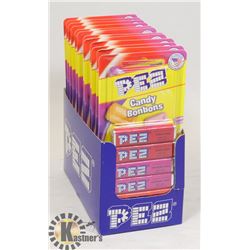 CASE OF 72 PEZ REFILLS