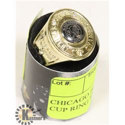 CHICAGO BLACKHAWKS STANLEY CUP RING REPLICA