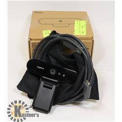 BOX W/LOGITECH "BRIO" 4K "PRO" WEBCAM -